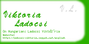 viktoria ladocsi business card